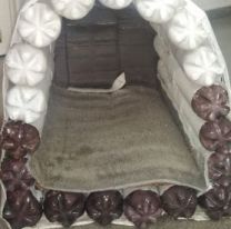 Crean cuchas comunitarias con botellas de plástico