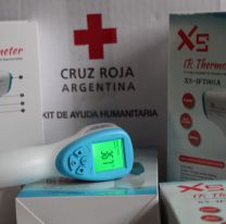 La Cruz Roja de Salta donó 200 termómetros corporales infrarrojos a la provincia