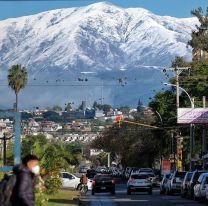 Salta amaneció con nieve en los cerros y una mínima de -4º