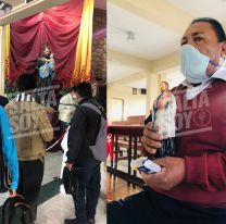 D A DE SAN CAYETANO | El templete a San Cayetano se llenó de fieles salteños