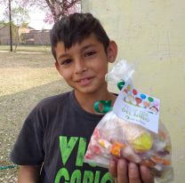 Salte&ntilde;os juntan golosinas para celebrar el D&iacute;a del ni&ntilde;o “a lo grande”