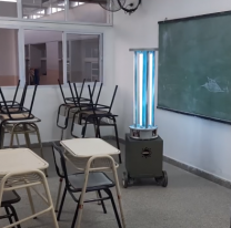 En una escuela de Salta se cre&oacute; un robot para combatir el Coronavirus