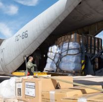 Ma&ntilde;ana llega un nuevo avi&oacute;n con insumos a Salta