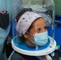 Salta usa cascos de oxígeno para evitar que pacientes necesiten respirador