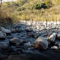 Se adue&ntilde;aron de un r&iacute;o en San Lorenzo, lo vallaron y desviaron el cauce