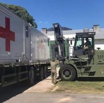 El Ej&eacute;rcito Argentino ayuda al hospital San Bernardo