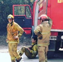 Otorgan bono de $10.000 para los brigadistas que combaten los incendios