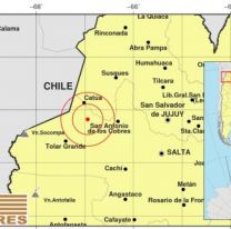 Salta tembl&oacute; dos veces durante la ma&ntilde;ana del lunes