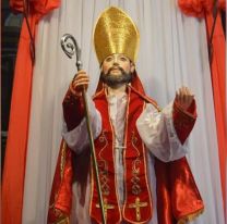 Con la gente en sus casas, San Carlos Borromeo recorri&oacute; las calles del Valle Calchaqu&iacute;