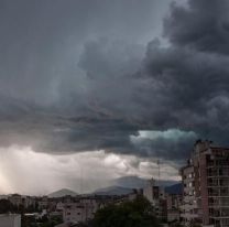 El Servicio Meteorológico lanzó una alerta por tormentas fuertes