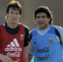 “Nos deja pero no se va , el emotivo mensaje de Messi por la muerte de Maradona