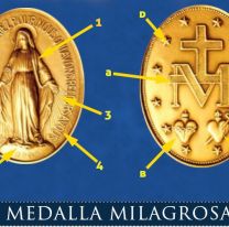 Que significan los símbolos de la Medalla Milagrosa