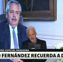 Alberto Fernández: “Qué distinto sería el país si pensáramos como Maradona”