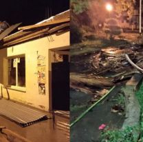 Madrugada de tormenta en Salta: La Viña fue la que más sufrió el temporal