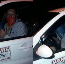 Es cadete y se le cayó el celular trabajando: un remisero se lo devolvió