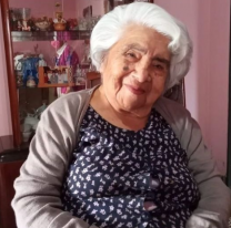 Hoy cumple 100 años doña Alcira, una de las vecinas más longevas de Cerrillos