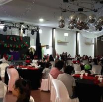 Unos 300 chicos de capital y el interior de Salta fueron agasajos con una cena navideña de gala