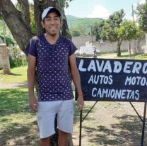 Ezequiel es salte&ntilde;o y qued&oacute; ciego hace 5 a&ntilde;os: abri&oacute; un lavadero y es un ejemplo
