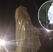 Decapitaron de nuevo a la Virgen Inmaculada Concepción de la Caldera