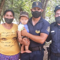 Policías le salvaron la vida de un bebé en Tartagal