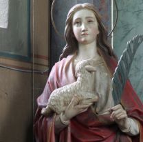 Hoy es la fiesta de Santa In&eacute;s, patrona de las j&oacute;venes y las novias