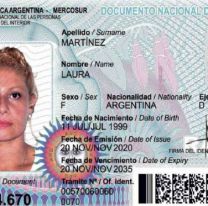 Amplían el vencimiento de los DNI