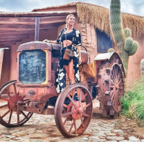 Nicole Neumann empoderada en Salta: naturaleza y cabalgatas con el imponente paisaje cordillerano