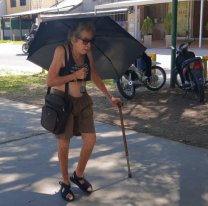 Silvina la salteña de 79 años que camina 3 horas diarias y hace gimnasia