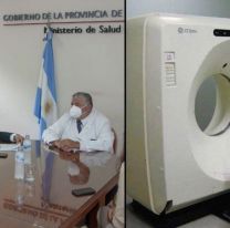 Un médico neurólogo donó un tomógrafo a el hospital Señor del Milagro