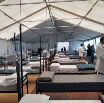 El 31 de marzo se levantarían las carpas del hospital San Bernardo
