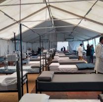 El 31 de marzo se levantarían las carpas del hospital San Bernardo