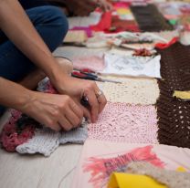 �Trama de Mujeres : confecci&oacute;n de mantas de manera colectiva y solidaria