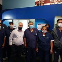 Reabrió el centro de salud del mercado San Miguel