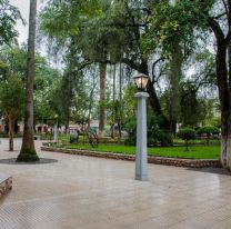 En Chicoana, se inauguraron obras de puesta en valor de la plaza principal y casco céntrico