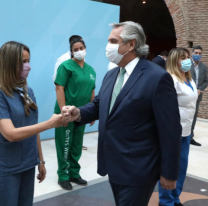 Alberto Fern&aacute;ndez anunci&oacute; un bono de $ 6.500 por tres meses a trabajadores de la salud