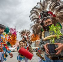 La comparsa “Los Incas” celebró los 82 años de Mariano “Tono” Vaca
