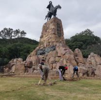 Puesta en valor de la zona del monumento al general Güemes