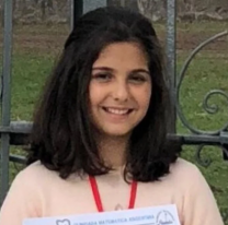 La argentina de 13 años prodigio en matemáticas: ganó la medalla en una reconocida olimpíada mundial