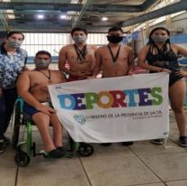 Salte&ntilde;os obtuvieron medallas en el abierto Argentino de Nataci&oacute;n Adaptada