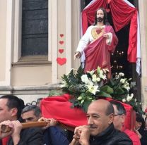 Hoy será la procesión del Sagrado Corazón de Jesús por las calles de Salta