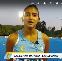 La salte&ntilde;a Valentina Raposo jugar&aacute; los Juegos Ol&iacute;mpicos con las Leonas