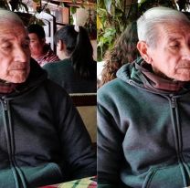 Se perdi&oacute; un abuelito en Salta: toda su familia est&aacute; desesperada busc&aacute;ndolo