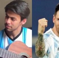 VIDEO | Conoc&eacute; la emotiva canci&oacute;n que un salte&ntilde;o le compuso a Messi