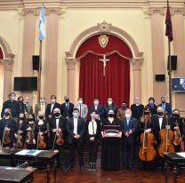 Reconocimiento a la Orquesta Sinf&oacute;nica de Salta por la C&aacute;mara de Senadores