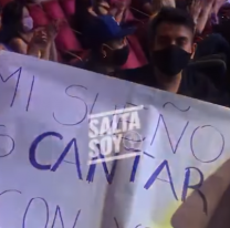 Rodrigo Tapari le cumplió el sueño a otro salteño