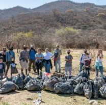Voluntarios limpiaron el Parque Natural de la Ciudad de Salta