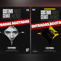 Con dos funciones agotadas, Salta homenajeará a Gustavo Cerati