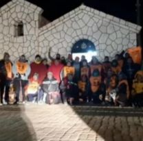 60 personas partieron desde la Puna salteña rumbo a la Catedral