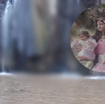 Salte&ntilde;a afirma que vio a la Virgen Mar&iacute;a en una cascada