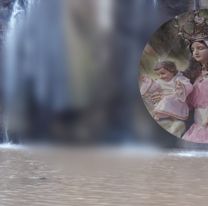 Salteña afirma que vio a la Virgen María en una cascada